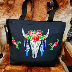 NWT NGIL STEER HEAD TOTE PURSE